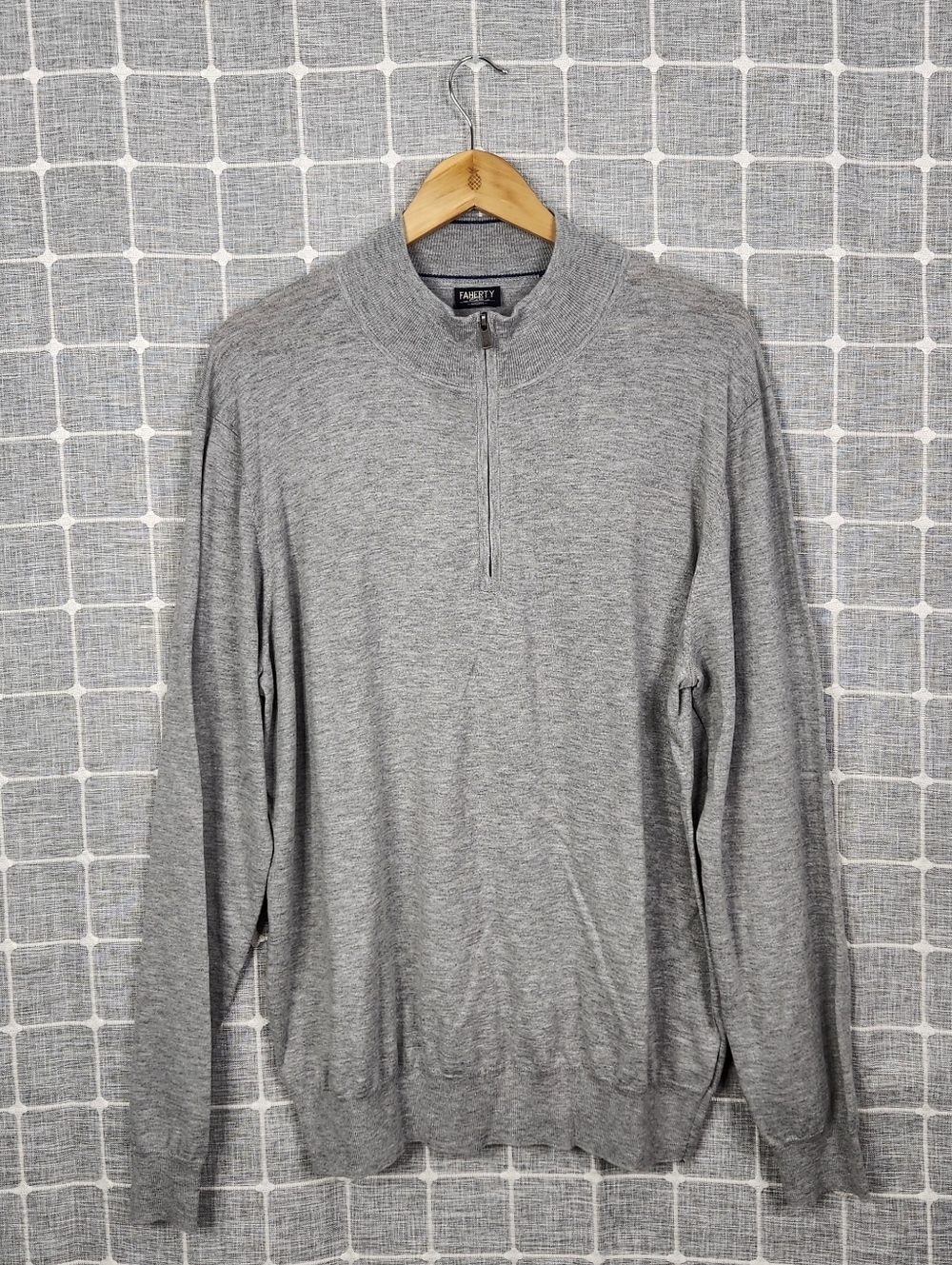 Faherty Movement Sweater - Zip Neck - Picture 3 of 8